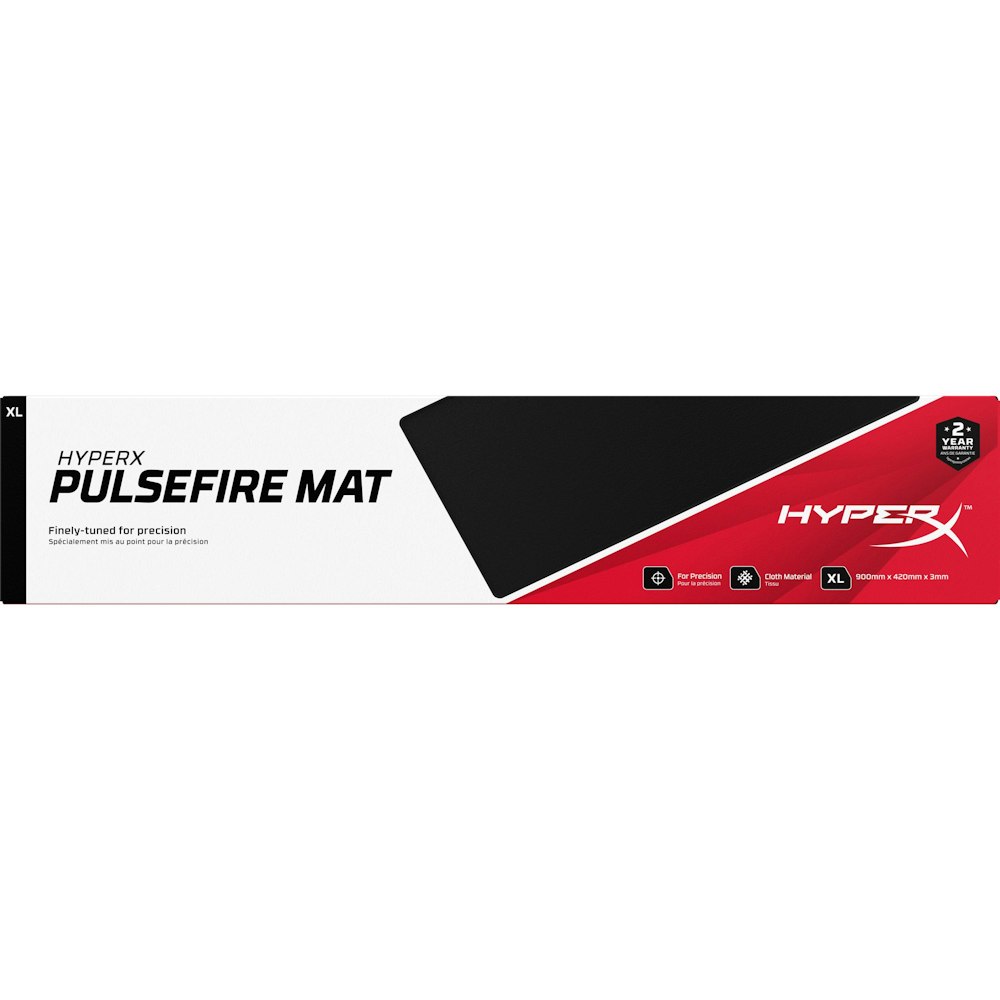 A large main feature product image of HyperX Pulsefire Mat - Cloth Mouse Pad (XL)
