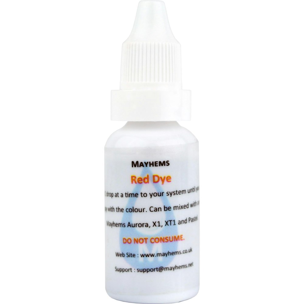A large main feature product image of Mayhems Red 15ml Dye
