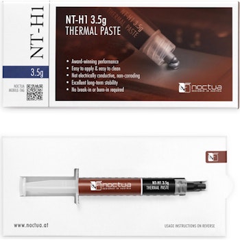 Product image of Noctua NT-H1 - Performance Thermal Compound (3.5g) - Click for product page of Noctua NT-H1 - Performance Thermal Compound (3.5g)