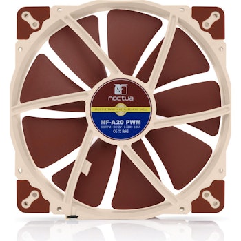 Product image of Noctua 200mm NF-A20 PWM 800RPM Fan - Click for product page of Noctua 200mm NF-A20 PWM 800RPM Fan