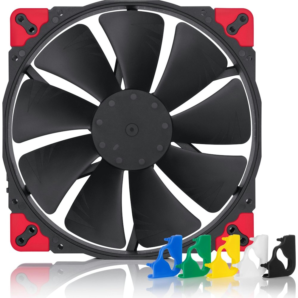A large main feature product image of Noctua NF-A20 PWM Chromax - 200mm x 30mm 800RPM Cooling Fan