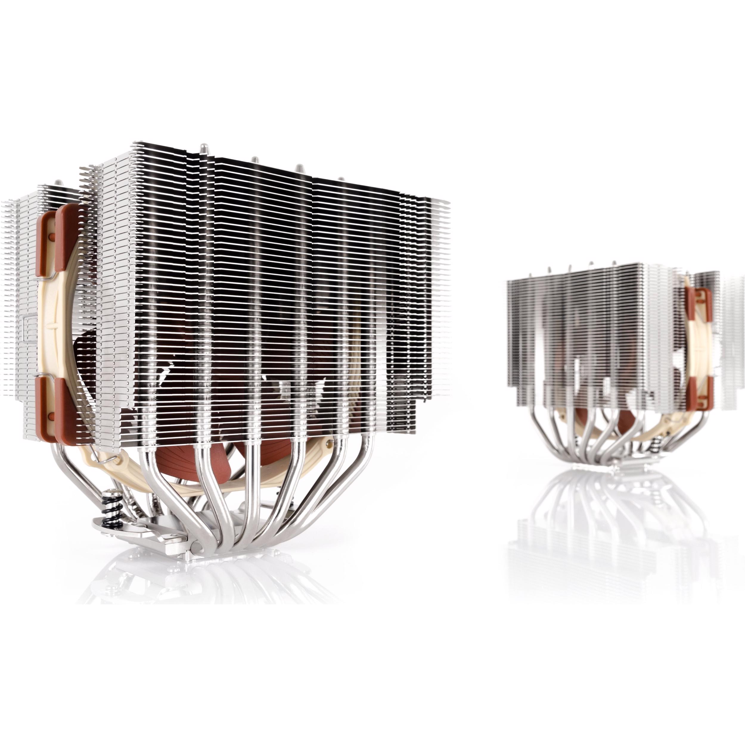 A large main feature product image of Noctua NH-D15S Multi Socket CPU Cooler