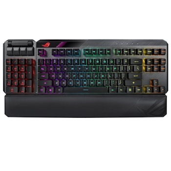 Product image of ASUS ROG Claymore TKL 80%/100% Wireless Mechnical Gaming Keyboard - ROG RX Blue - Click for product page of ASUS ROG Claymore TKL 80%/100% Wireless Mechnical Gaming Keyboard - ROG RX Blue