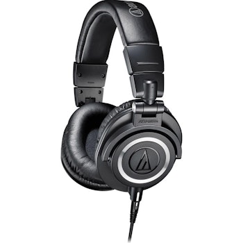 Product image of Audio-Technica ATH-M50x Professional Monitor Headphones Black - Click for product page of Audio-Technica ATH-M50x Professional Monitor Headphones Black