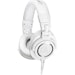 A product image of Audio-Technica ATH-M50x Professional Monitor Headphones White