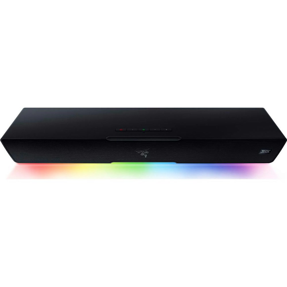 A large main feature product image of Razer Leviathan V2 Bluetooth Soundbar with Subwoofer