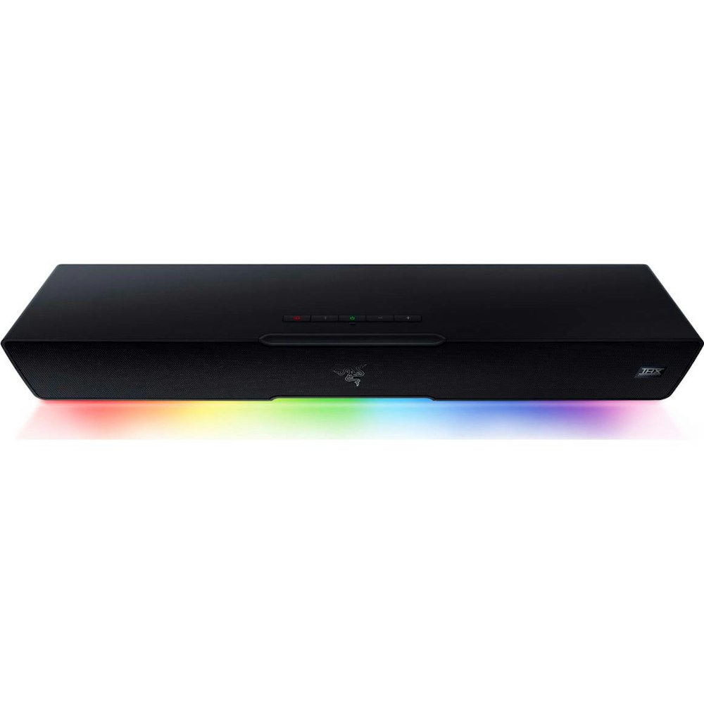 A large main feature product image of Razer Leviathan V2 - Bluetooth Soundbar with Subwoofer