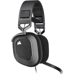 A small tile product image of Corsair HS80 RGB USB Wired Gaming Headset (Carbon)