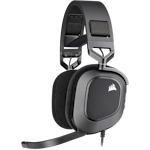 A small tile product image of Corsair HS80 RGB USB Wired Gaming Headset (Carbon)