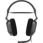 A small tile product image of Corsair HS80 RGB USB Wired Gaming Headset (Carbon)
