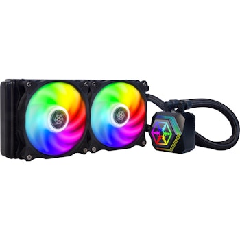 Product image of SilverStone Permafrost PF240 ARGB 240mm Liquid CPU Cooler - Click for product page of SilverStone Permafrost PF240 ARGB 240mm Liquid CPU Cooler