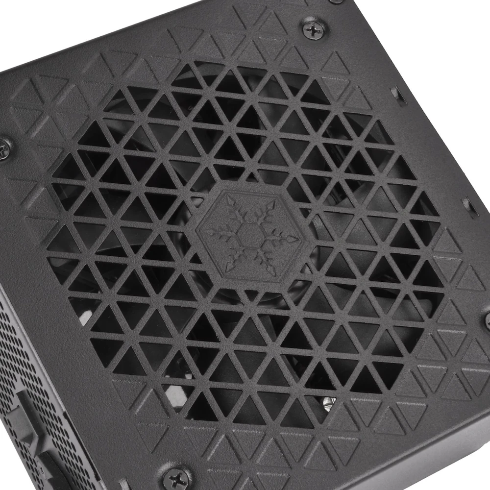 A large main feature product image of SilverStone Decathlon 650W Gold ATX Modular PSU