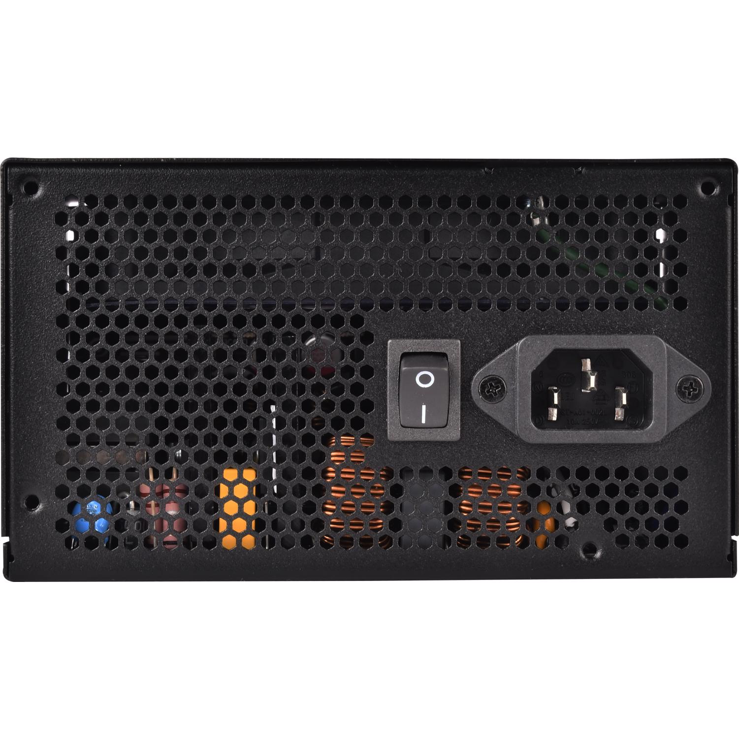 A large main feature product image of SilverStone Decathlon 650W Gold ATX Modular PSU