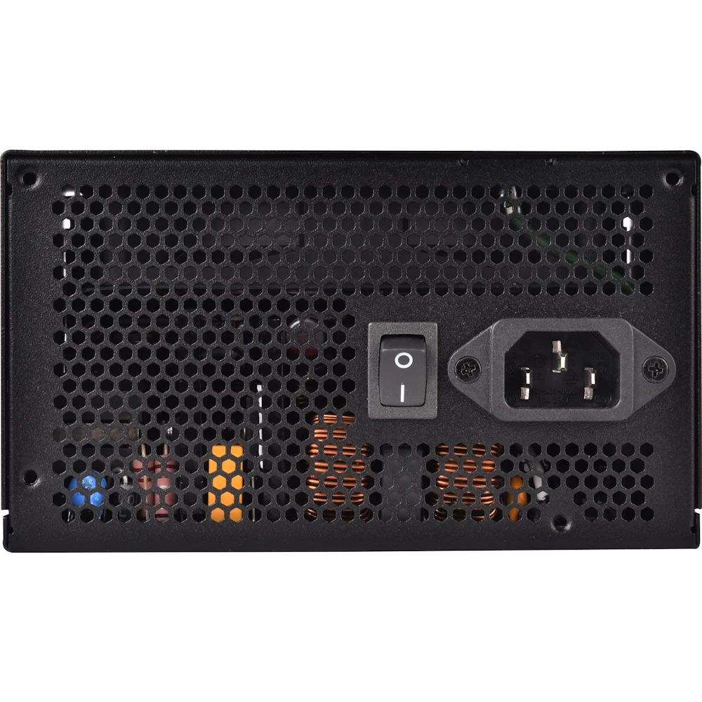 A large main feature product image of SilverStone Decathlon 650W Gold ATX Modular PSU