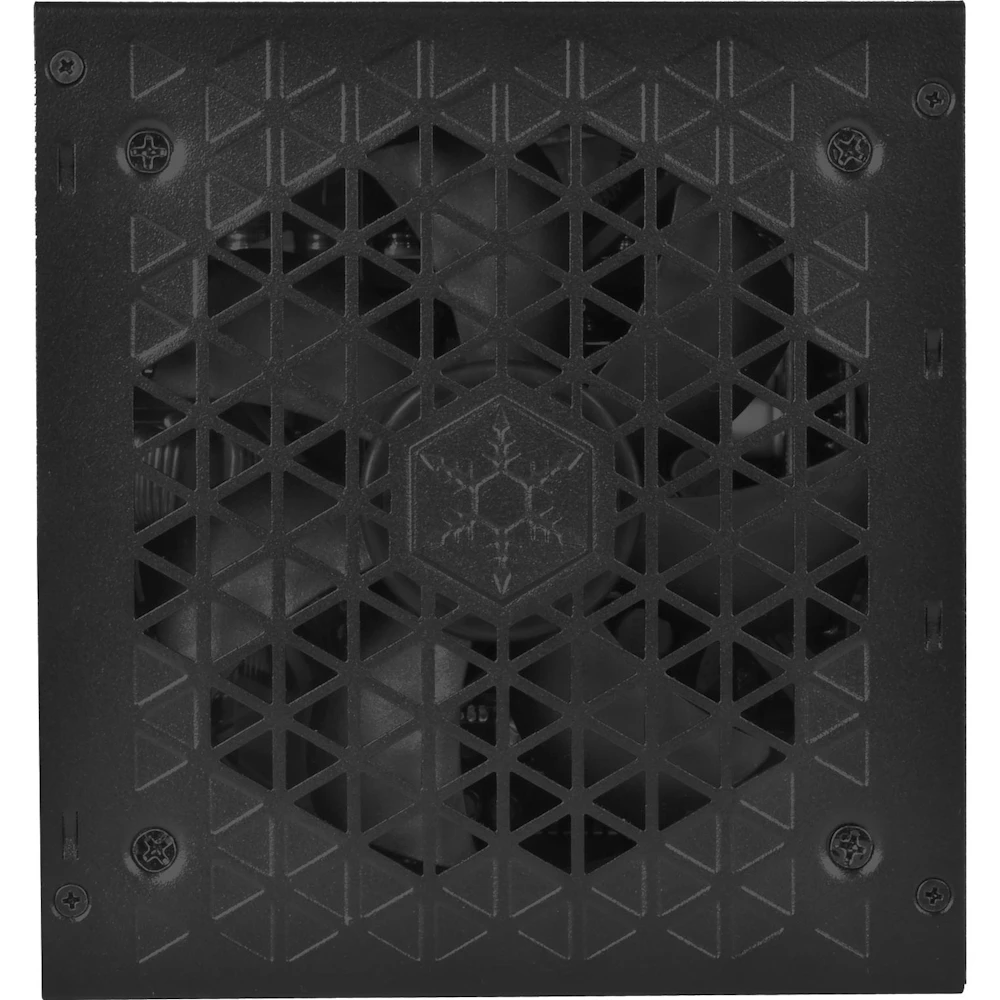 A large main feature product image of SilverStone Decathlon 650W Gold ATX Modular PSU