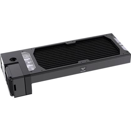 A large main feature product image of Bykski Granzon 240 x 30mm Pump Radiator Combo