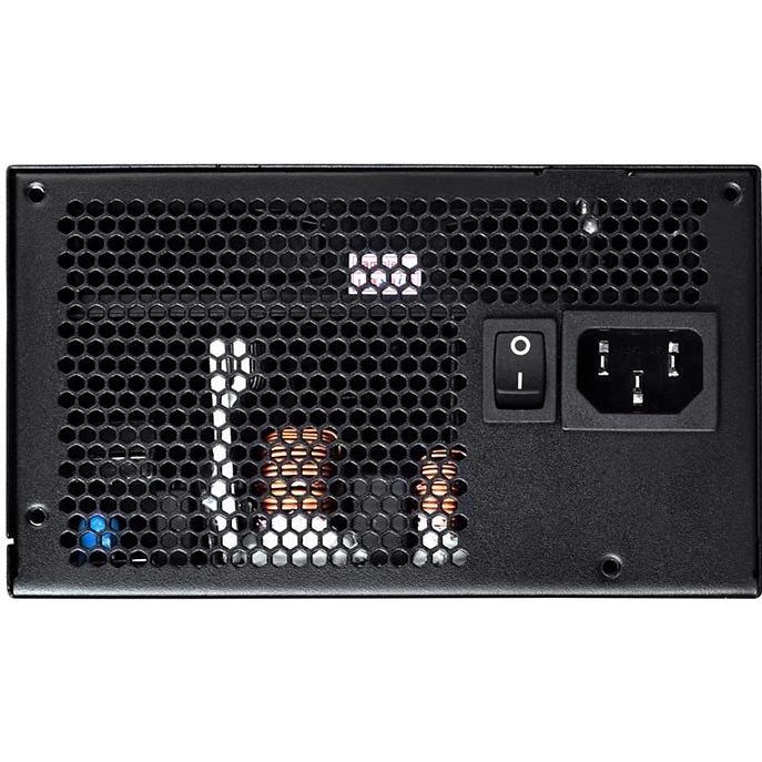 A large main feature product image of SilverStone Strider 750W Gold ATX Semi-Modular PSU