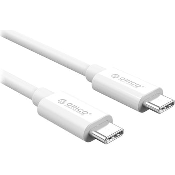 Product image of Orico USB Type-C Cable 1m White - Click for product page of Orico USB Type-C Cable 1m White