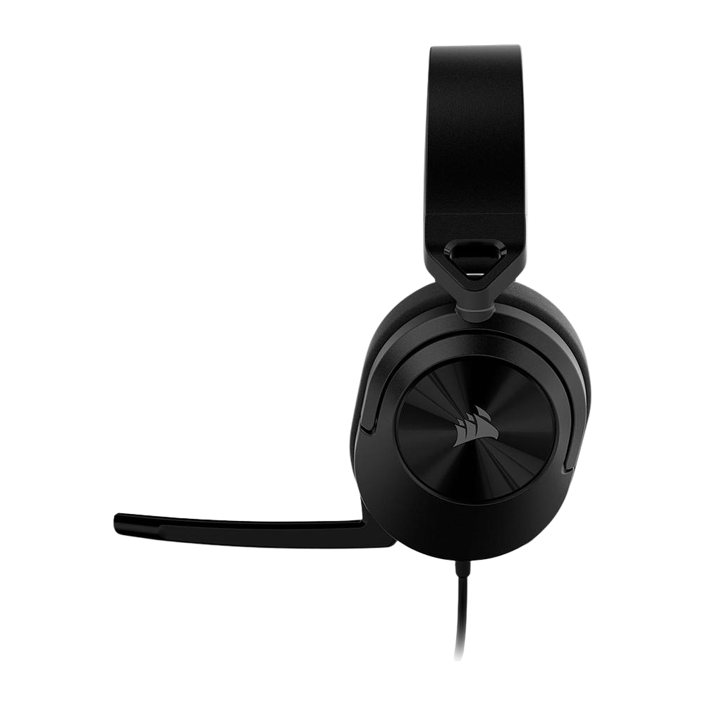 A large main feature product image of Corsair HS55 SURROUND Wired Gaming Headset (Carbon)