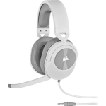 A small tile product image of Corsair HS55 SURROUND Wired Gaming Headset (White)