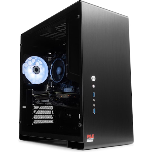 Product image of PLE Slate RTX 3060 Prebuilt Gaming PC - Click for product page of PLE Slate RTX 3060 Prebuilt Gaming PC