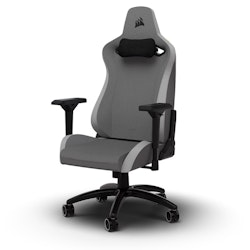 Product image of CORSAIR TC200 Leatherette Gaming Chair - Standard Fit Light Grey/White - Click for product page of CORSAIR TC200 Leatherette Gaming Chair - Standard Fit Light Grey/White