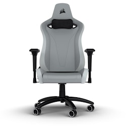 Product image of CORSAIR TC200 Leatherette Gaming Chair - Standard Fit  Light Grey/White - Click for product page of CORSAIR TC200 Leatherette Gaming Chair - Standard Fit  Light Grey/White