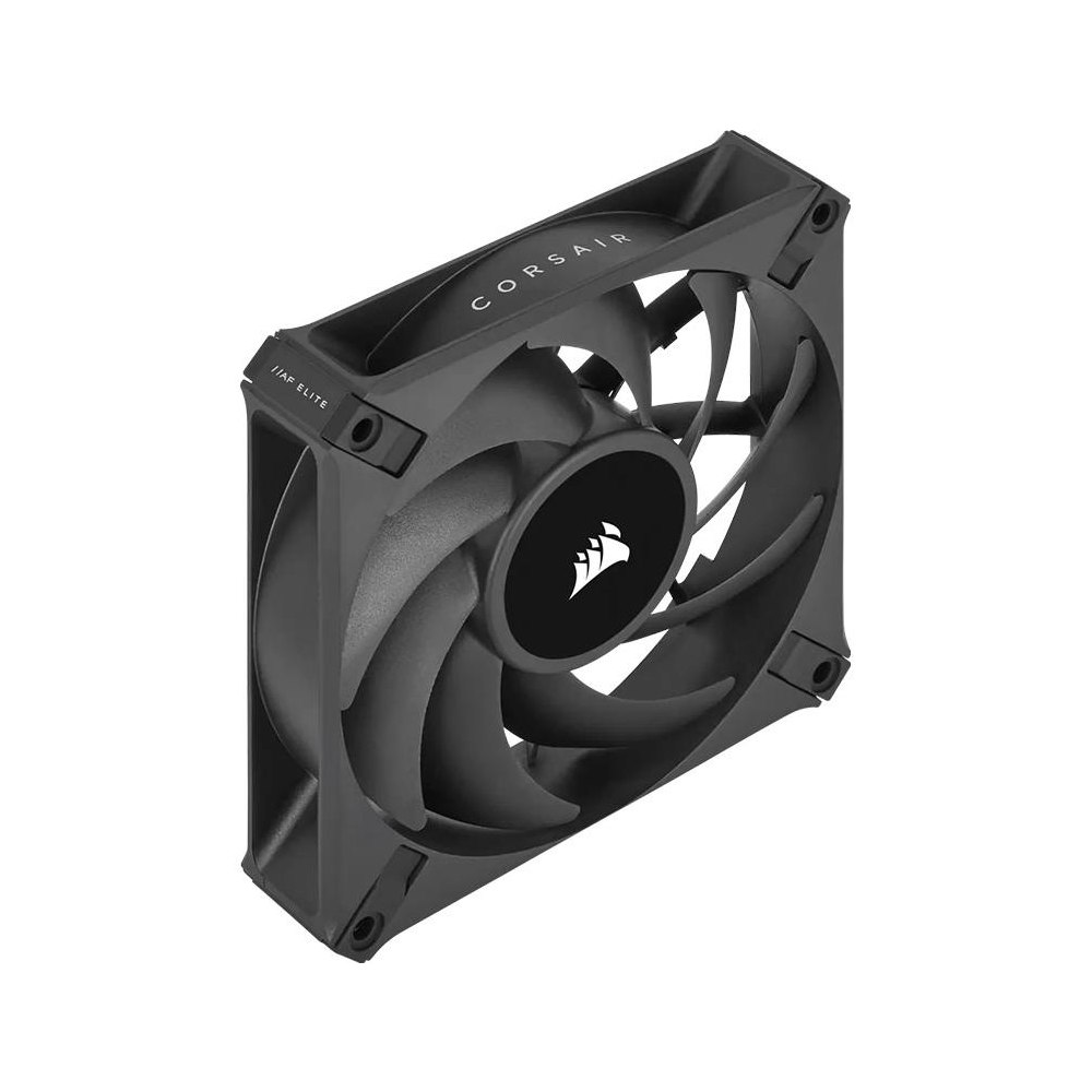 A large main feature product image of Corsair AF120 ELITE High-Performance 120mm PWM Fluid Dynamic Bearing Fan