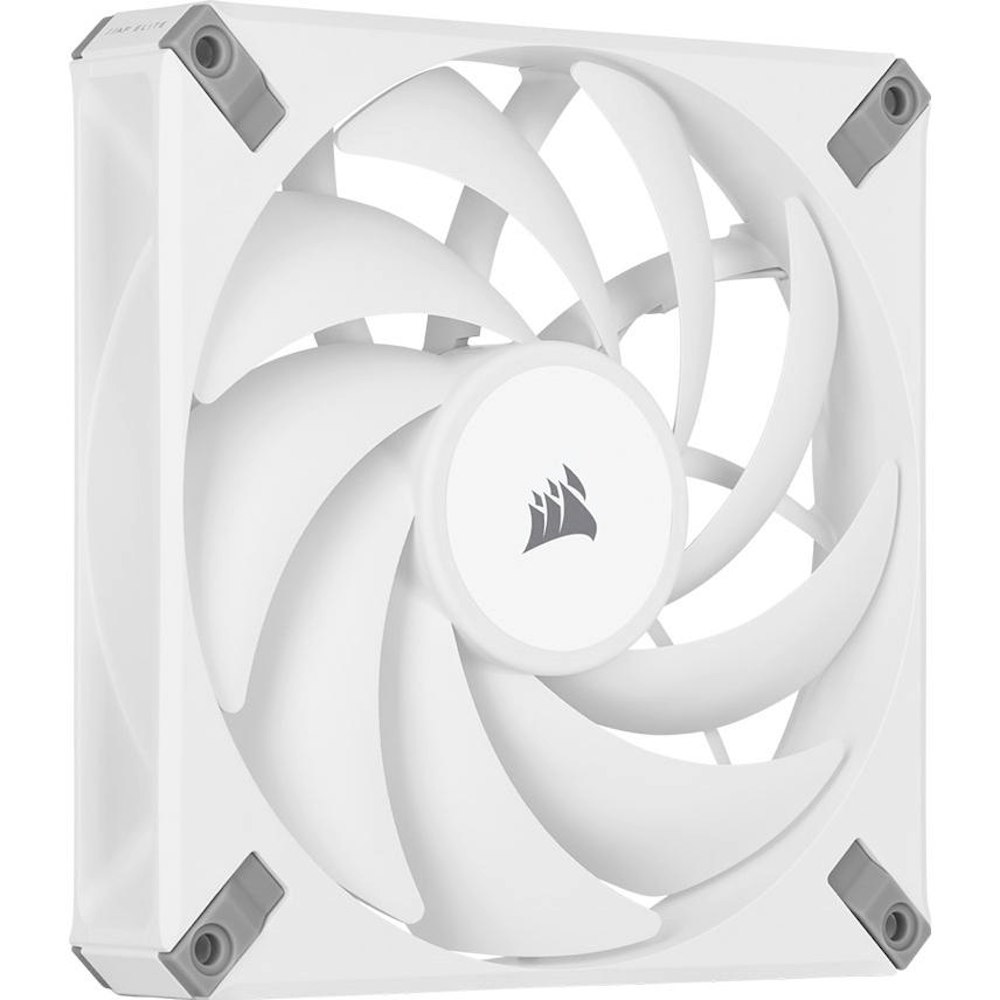 A large main feature product image of Corsair AF140 ELITE High-Performance 140mm PWM Fluid Dynamic Bearing Fan - White