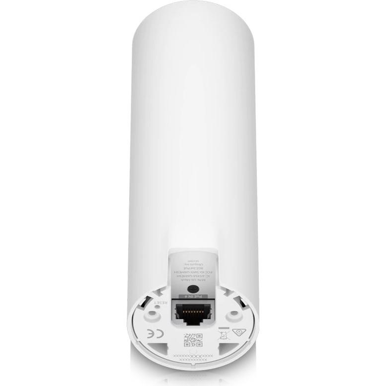 A large main feature product image of Ubiquiti UniFi U6 Mesh Indoor/Outdoor Wi-Fi 6 Wireless Access Point