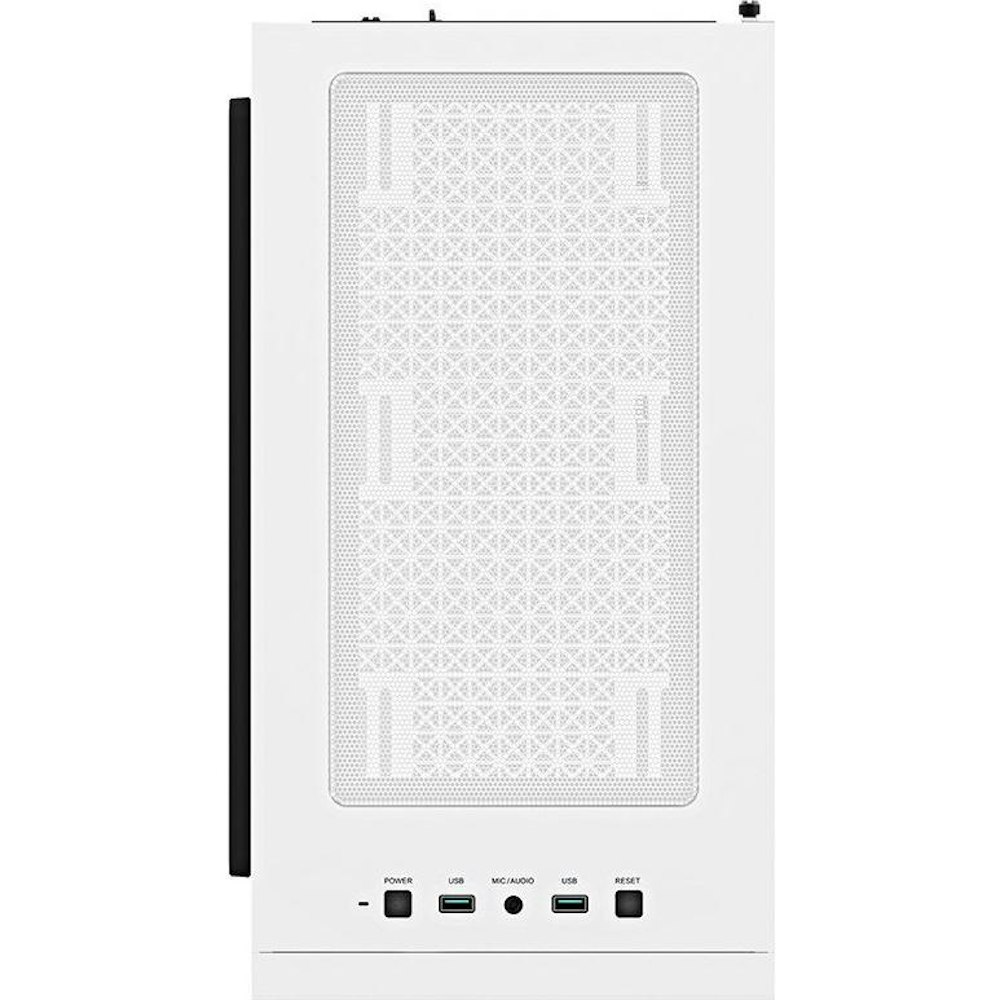 A large main feature product image of DeepCool Macube 110 Micro Tower Case - White