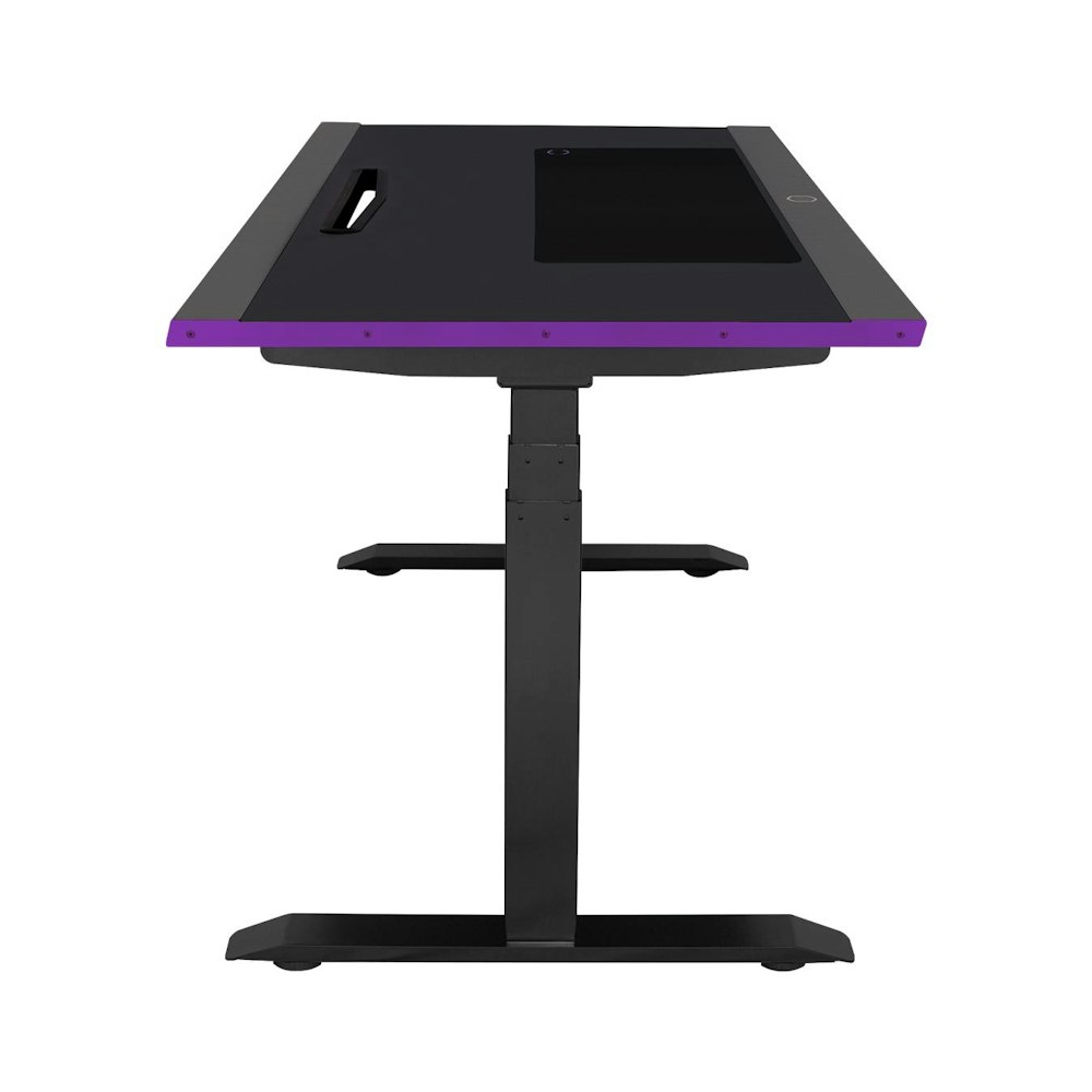 A large main feature product image of Cooler Master GD160 ARGB Gaming Desk