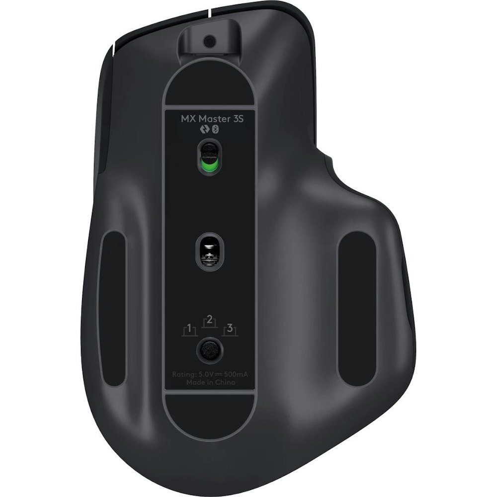 A large main feature product image of Logitech MX Master 3S Performance Wireless Mouse Graphite