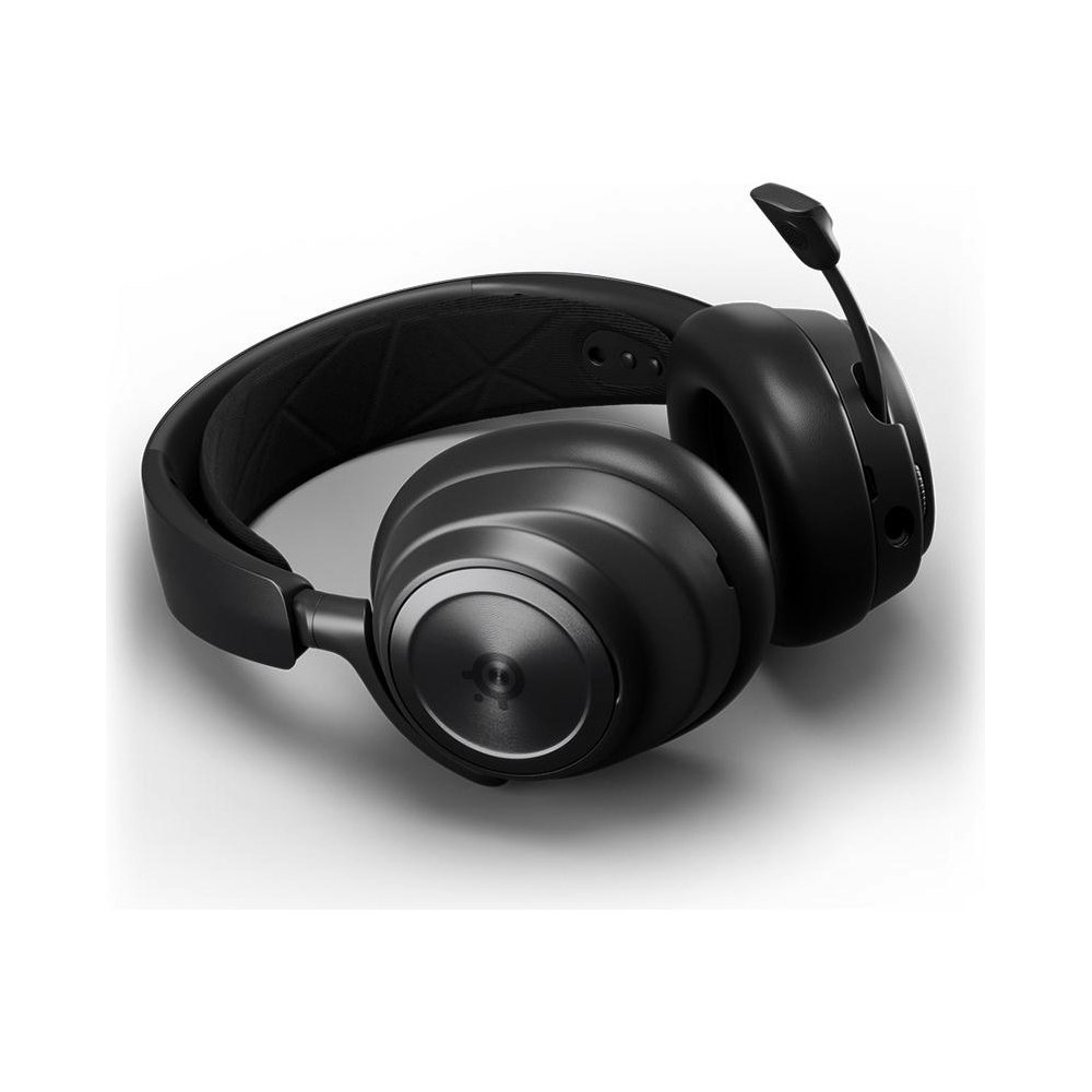 A large main feature product image of SteelSeries Arctis Nova Pro Wireless - Gaming Headset - Black