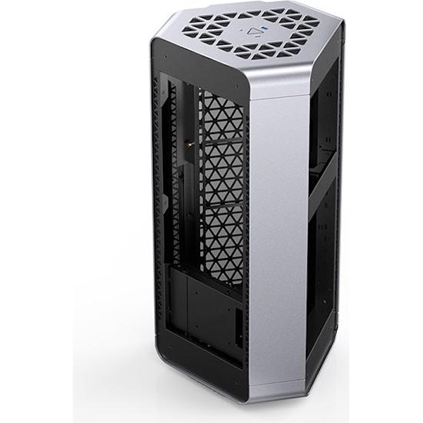 Jonsplus BO 102 Silver Mini ITX Case w/Tempered Glass Side Panel | PLE ...