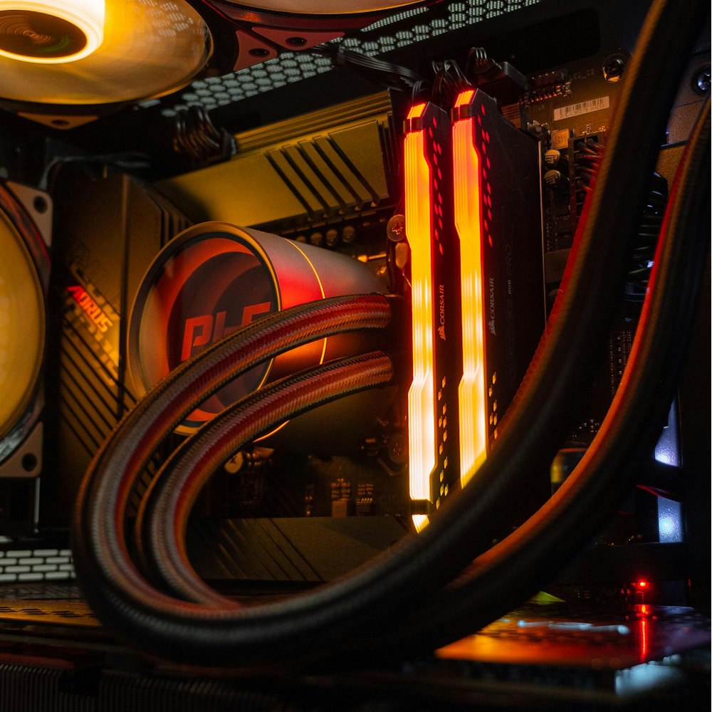 A large main feature product image of PLE Inferno RTX 3080 Ti Ready To Go Gaming PC