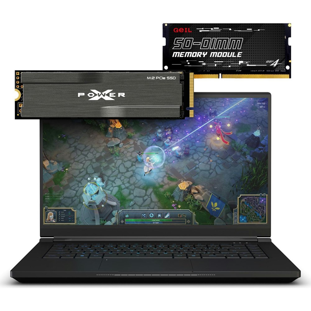 A large main feature product image of Intel DIY Laptop Saver Bundle