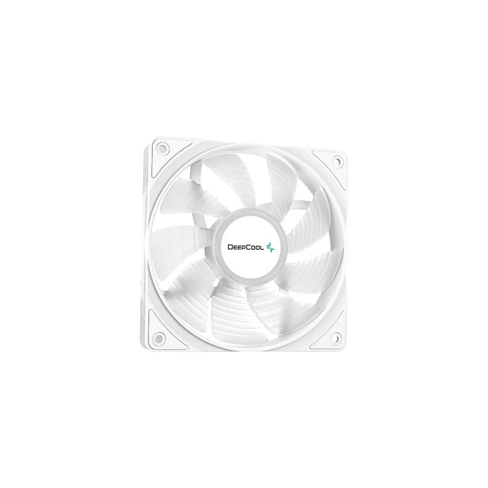 A large main feature product image of DeepCool GAMMAXX L240 A-RGB 240mm AIO CPU Cooler - White