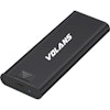 A product image of Volans Aluminium USB 3.1 Type C to M.2 SATA SSD Enclosure
