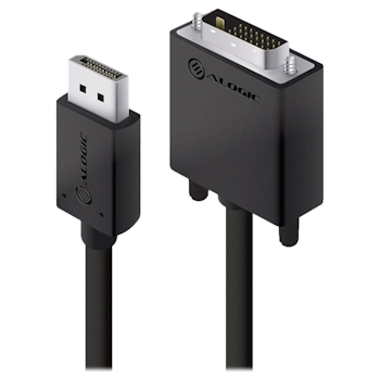 Product image of EX-DEMO ALOGIC ACTIVE 2m DisplayPort to DVI-D Cable with 4K Support - Male to Male - Click for product page of EX-DEMO ALOGIC ACTIVE 2m DisplayPort to DVI-D Cable with 4K Support - Male to Male