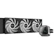 A small tile product image of DeepCool LS720 ARGB 360mm AIO CPU Cooler - Black