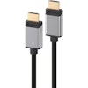 A product image of ALOGIC Super Ultra 8K HDMI to HDMI 2.1 Cable – Space Grey - 1m