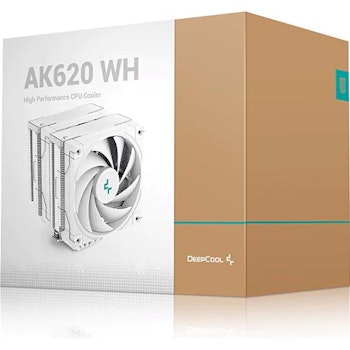 Product image of Deepcool AK620 White CPU Air Cooler - Click for product page of Deepcool AK620 White CPU Air Cooler