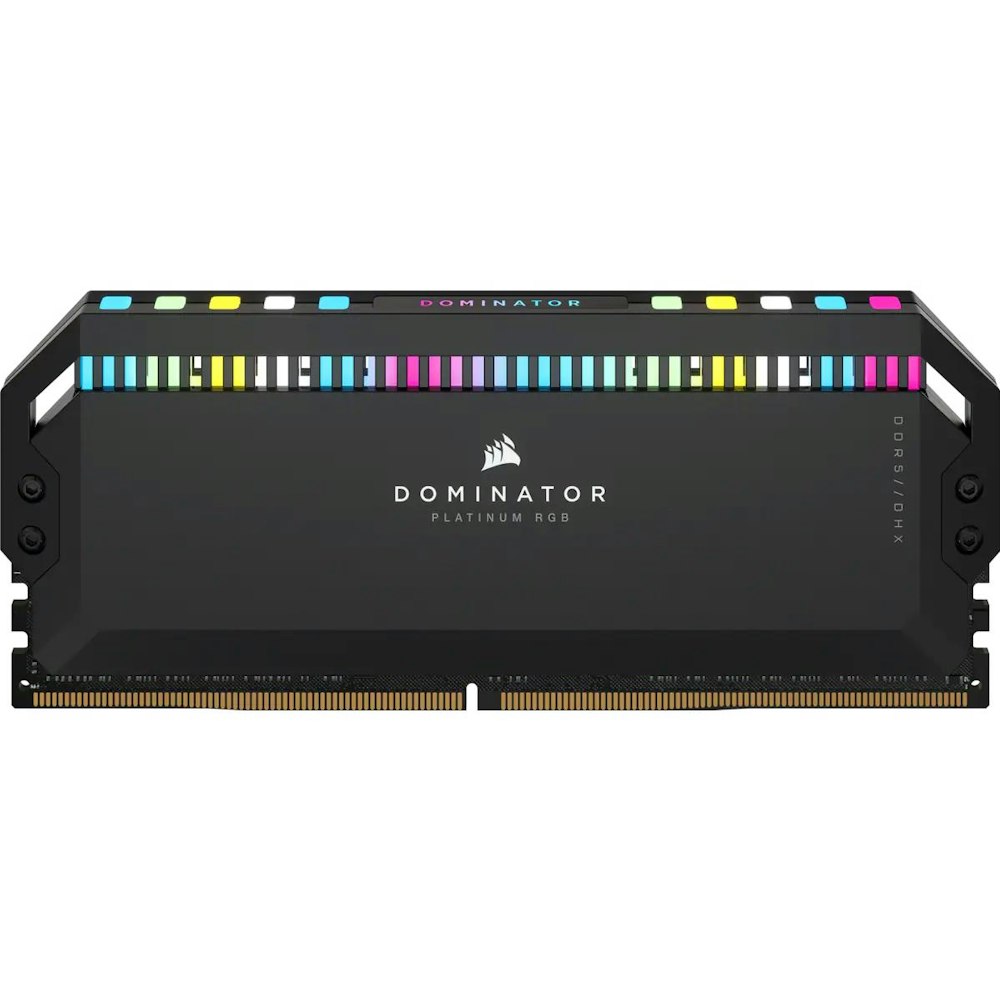 A large main feature product image of Corsair 64GB Kit (2x32GB) DDR5 Dominator Platinum 5600Mhz C40 - Black