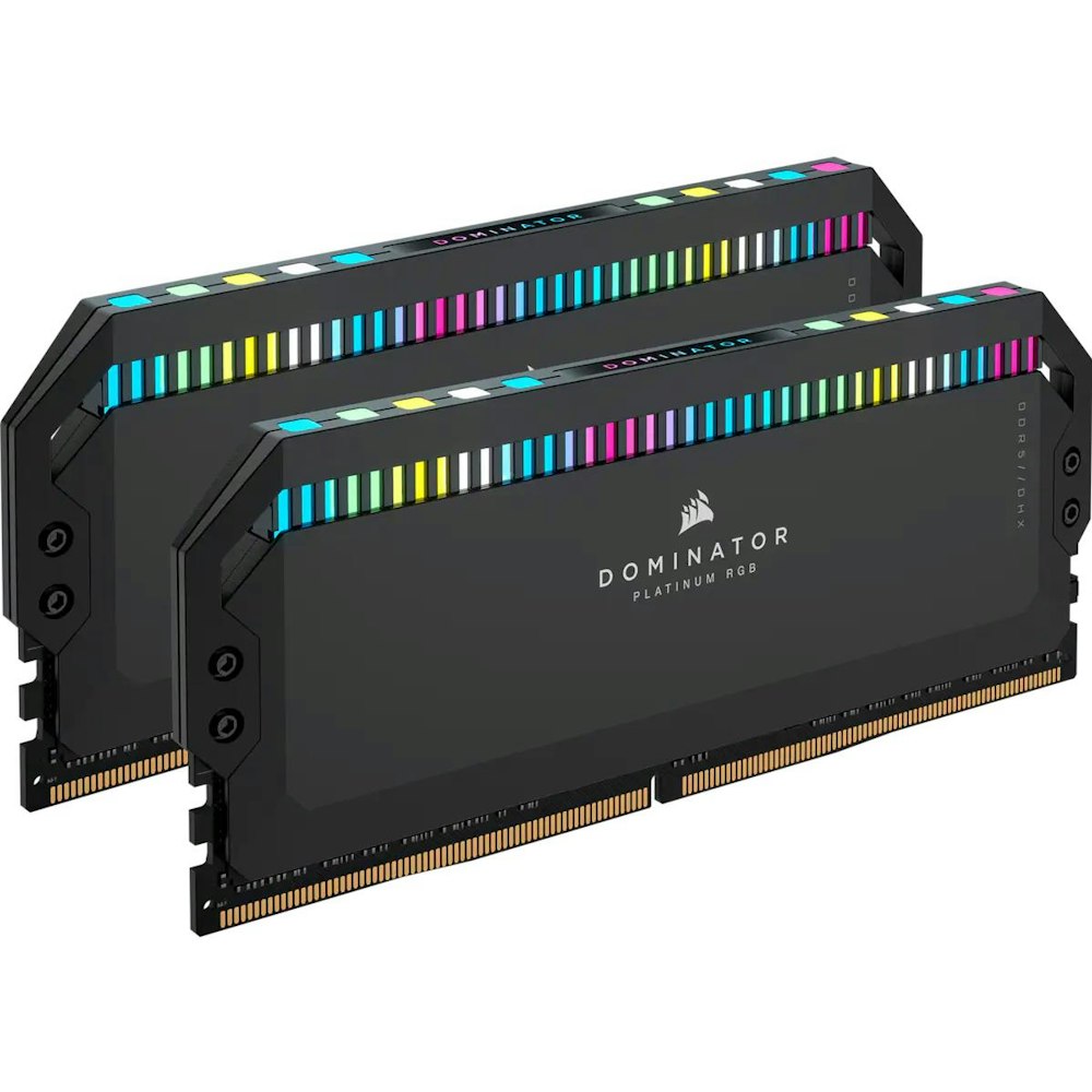 A large main feature product image of Corsair 32GB Kit (2x16GB) DDR5 Dominator Platinum 6200MHz C36
