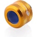 A product image of Bykski G1/4 16mm Hard Tube Compression Fitting - Gold