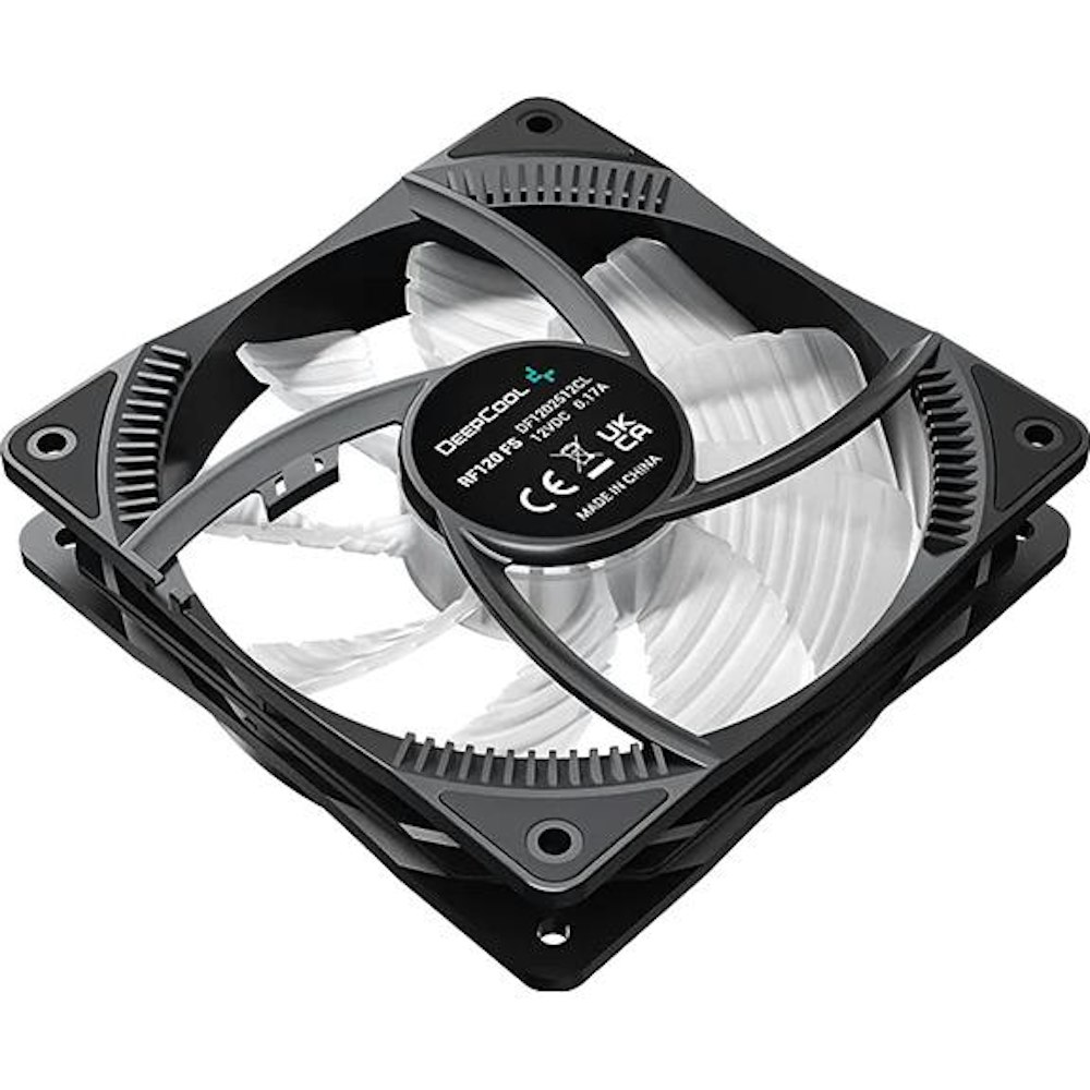 A large main feature product image of DeepCool RF120 FS 120mm Case Fan