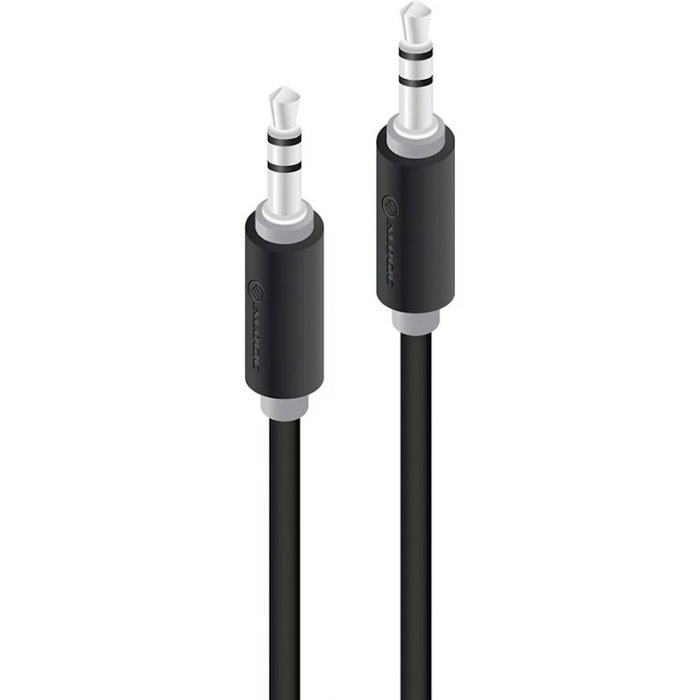 A large main feature product image of ALOGIC 3.5mm M-M Stereo Plug 1m Cable
