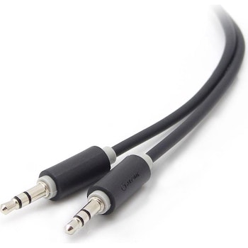 1m Slim 3.5mm Stereo Extension Cable M/F - Cables y Adaptadores de