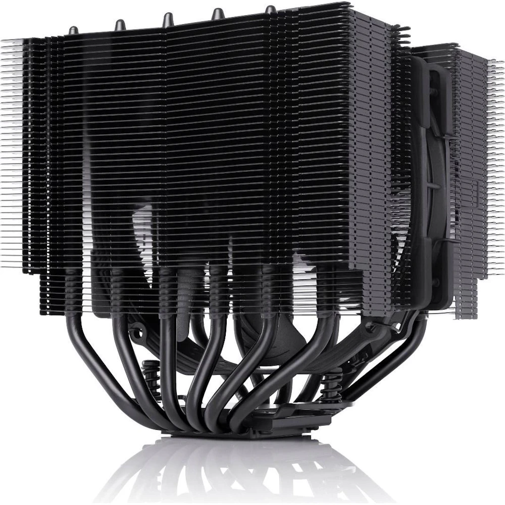 A large main feature product image of Noctua NH-D15S Chromax Black Multi Socket CPU Cooler